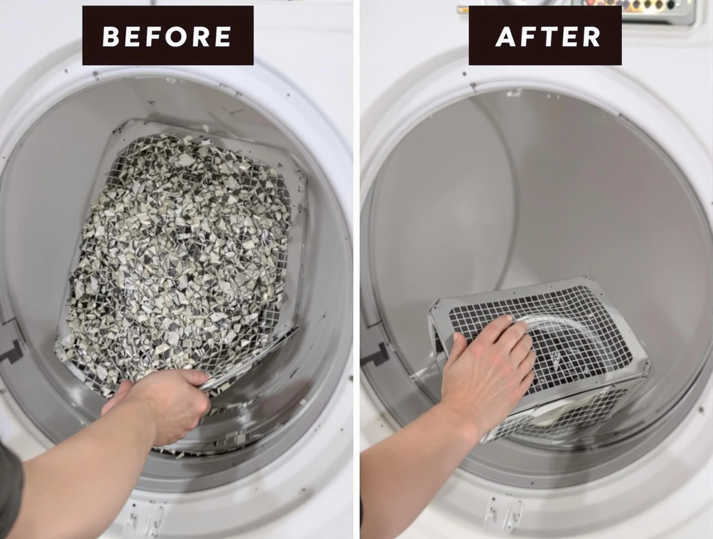 Professional lint trap cleaning by Natick Dryer Vent Cleaning in Natick