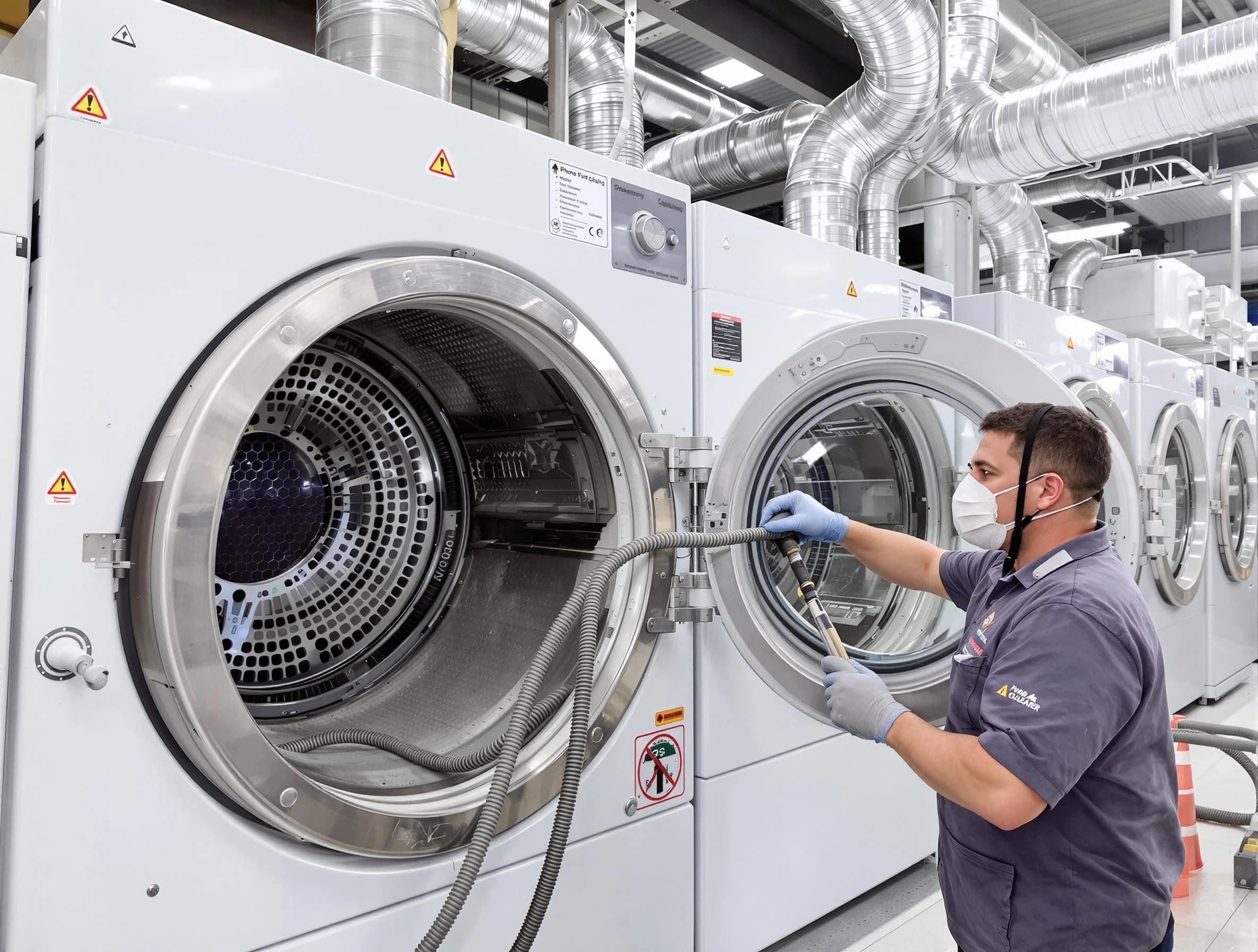 Industrial-grade dryer vent cleaning by Natick Dryer Vent Cleaning in Natick