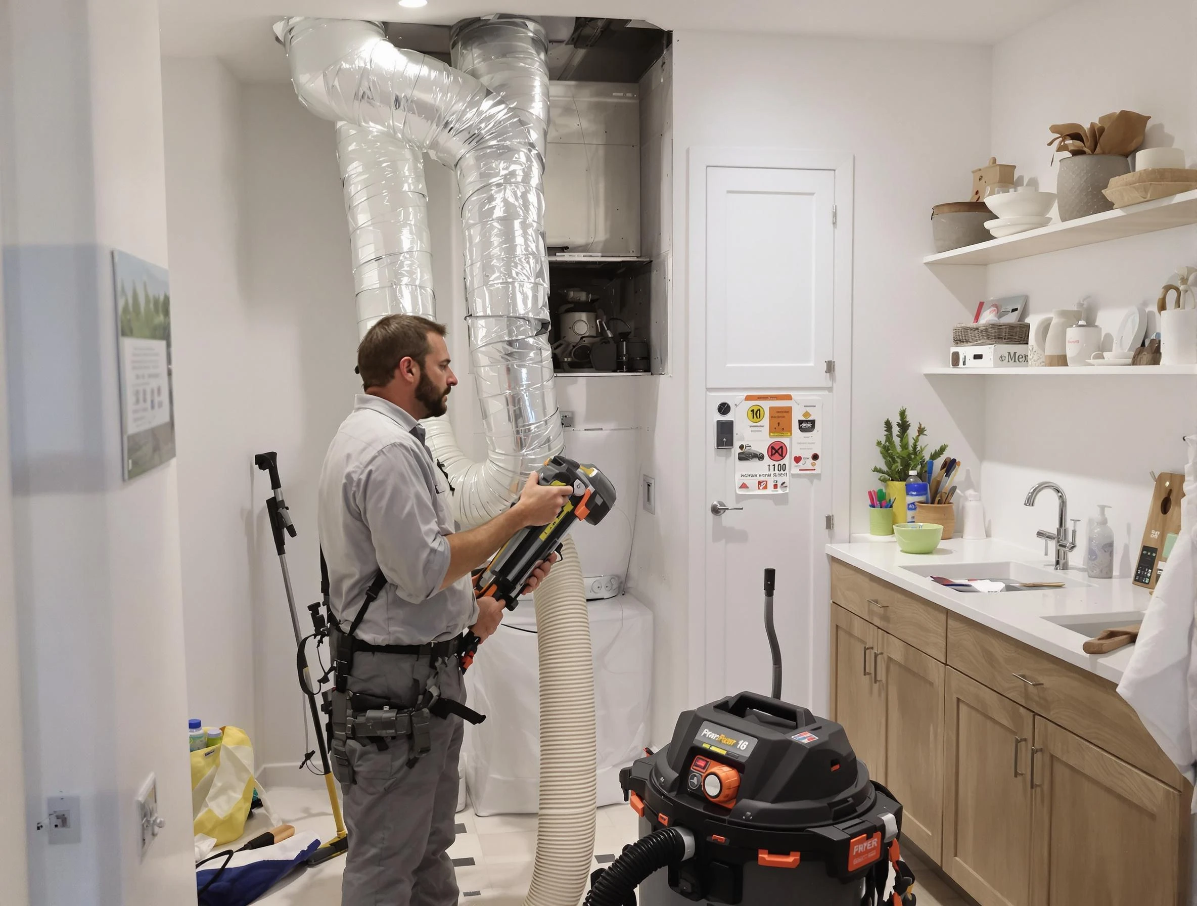 Clogged Dryer Vent Cleaning in Natick