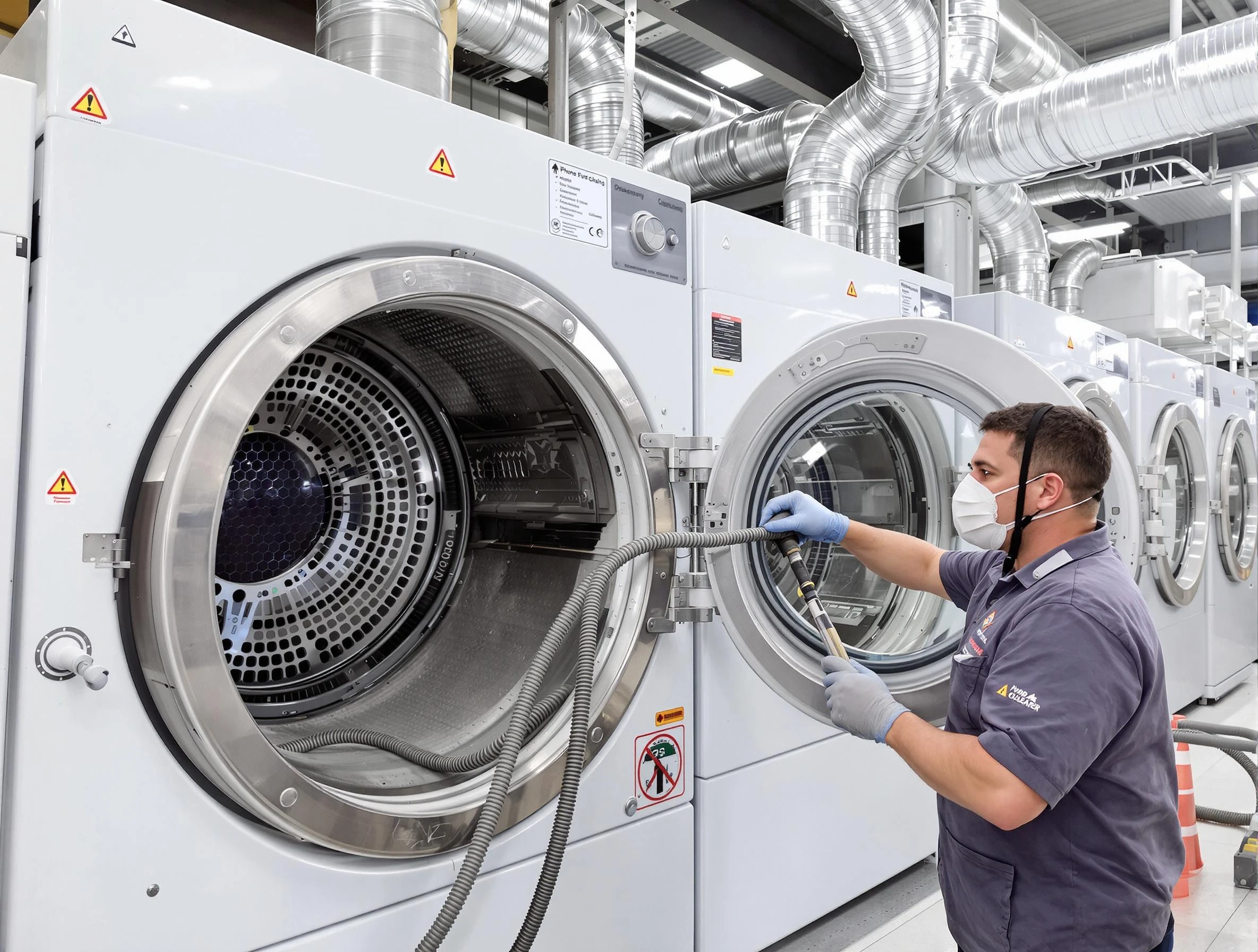 Industrial-grade dryer vent cleaning by Natick Dryer Vent Cleaning in Natick